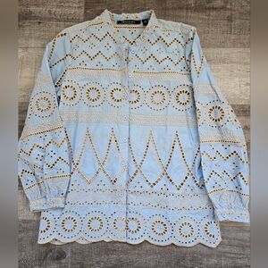 Insight button down long sleeve shirt